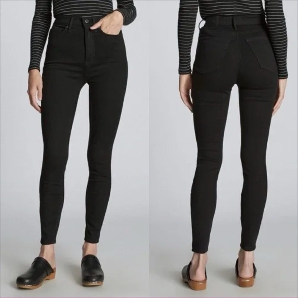 NWOT Everlane The Way-High Skinny Jean in Black